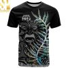 Custom New Zealand Rugby NZ Black Fern Champions History With Papua Shell Hot Outfit All Over Print Hawaiian Print Aloha Button Down Short Sleeve Shirt