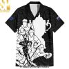 Custom New Zealand World Cup Go Champion NZ Rugby Forever Maori All Black 3D All Over Print Hawaiian Print Aloha Button Down Short Sleeve Shirt