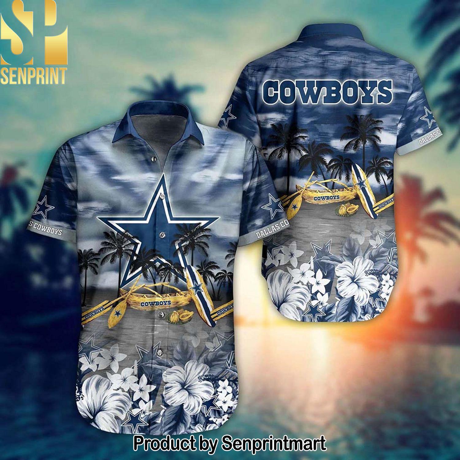 Dallas Cowboys National Football League For Fan All Over Printed Hawaiian Shirt