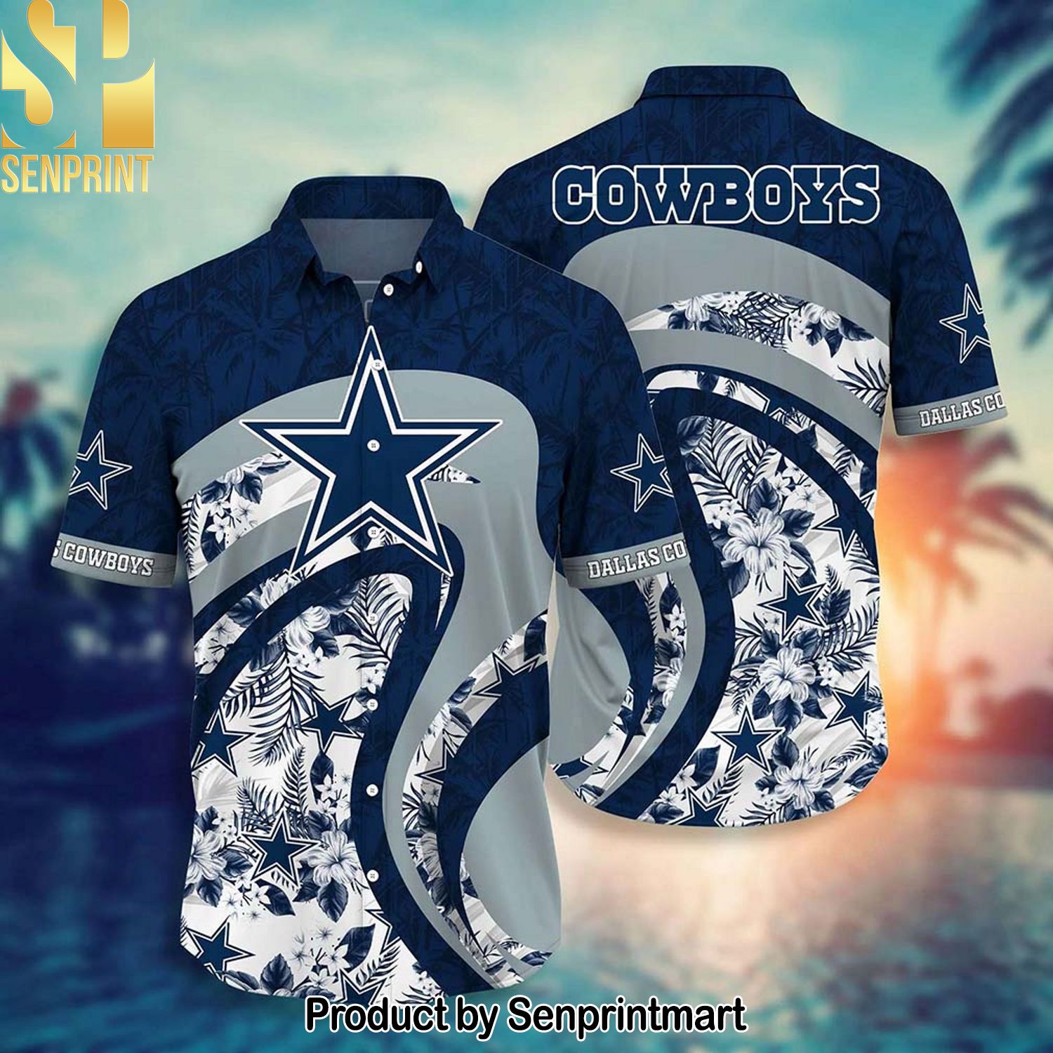 Dallas Cowboys National Football League For Sport Fans 3D Hawaiian Shirt