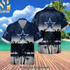 Dallas Cowboys NFL All Over Print 3D Hawaiian Print Aloha Button Down Short Sleeve Shirt
