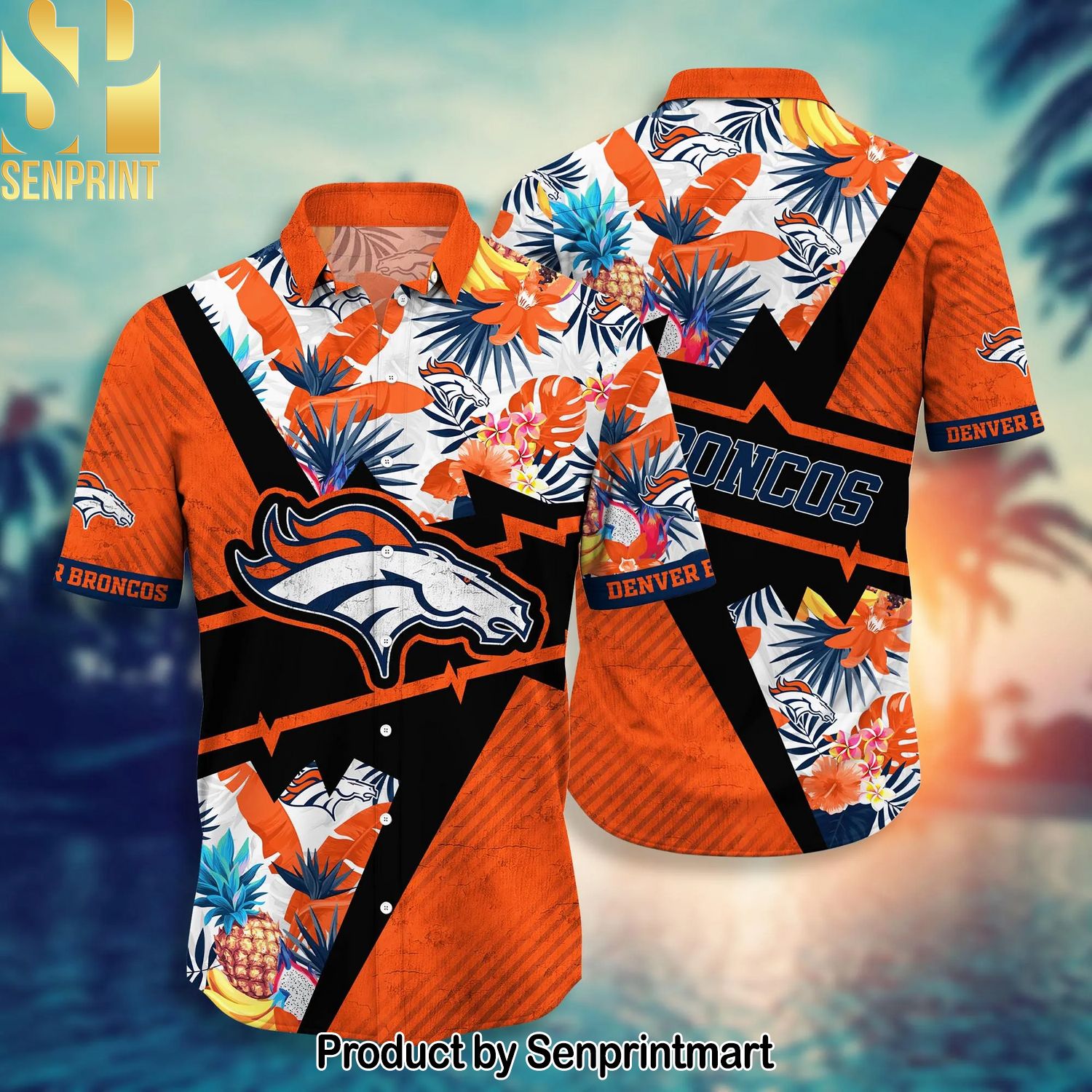 Denver Broncos National Football League For Sport Fan All Over Print Hawaiian Shirt