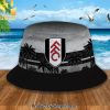 Fulham Football Club Personalized Full Printed Classic Hawaiian Print Aloha Button Down Short Sleeve Shirt