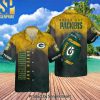 Green Bay Packers National Football League Summer 4th Of July USA Flag For Sport Fan 3D Hawaiian Shirt