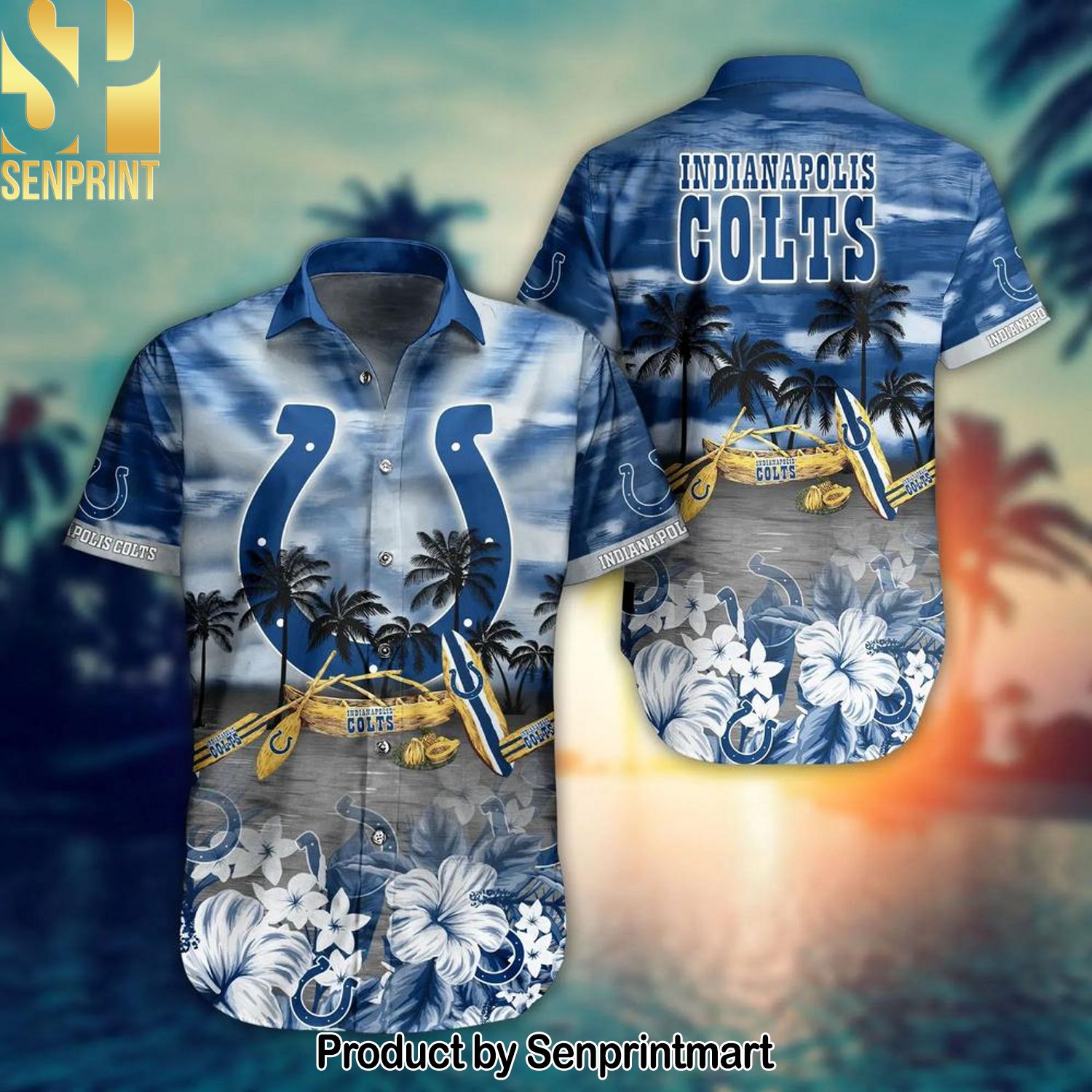 Indianapolis Colts National Football League For Sport Fans All Over Print Hawaiian Shirt – HM71