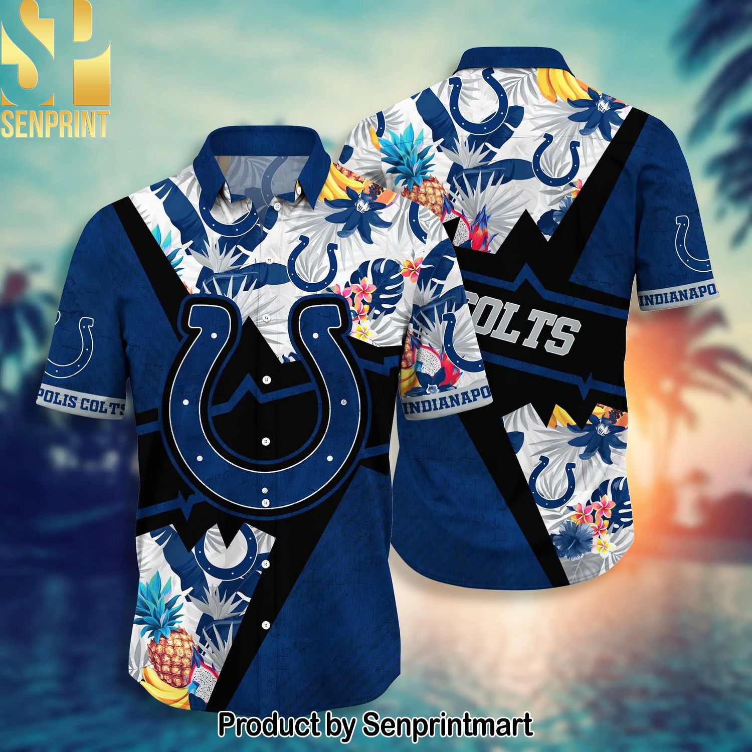 Indianapolis Colts National Football League For Sport Fans Full Printing Hawaiian Shirt – CS01