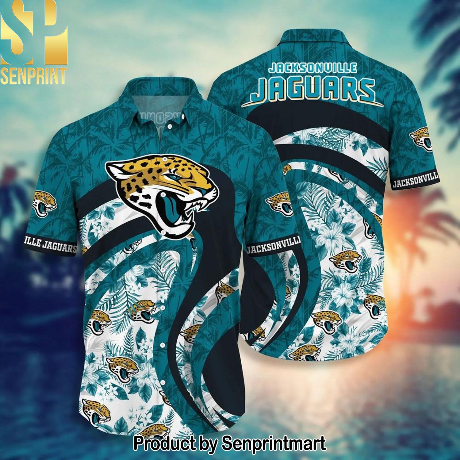 Jacksonville Jaguars National Football League For Sport Fan 3D Hawaiian Shirt