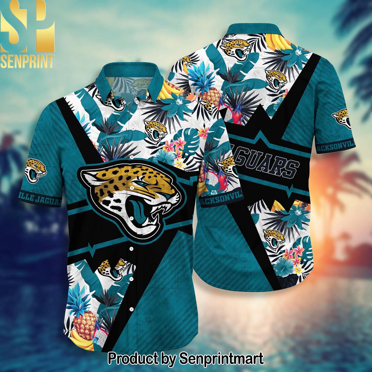 Jacksonville Jaguars National Football League For Sport Fans 3D Hawaiian Shirt