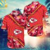 Kansas City Chiefs All Over Printed 3D Hawaiian Print Aloha Button Down Short Sleeve Shirt