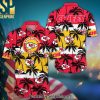 Kansas City Chiefs All Over Printed 3D Hawaiian Print Aloha Button Down Short Sleeve Shirt