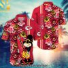 Kansas City Chiefs Aloha New Arrivals New Trending Season All Over Printed 3D Hawaiian Print Aloha Button Down Short Sleeve Shirt