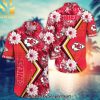 Kansas City Chiefs Customized For Sports Enthusiasts This Season Hot Version Hawaiian Print Aloha Button Down Short Sleeve Shirt