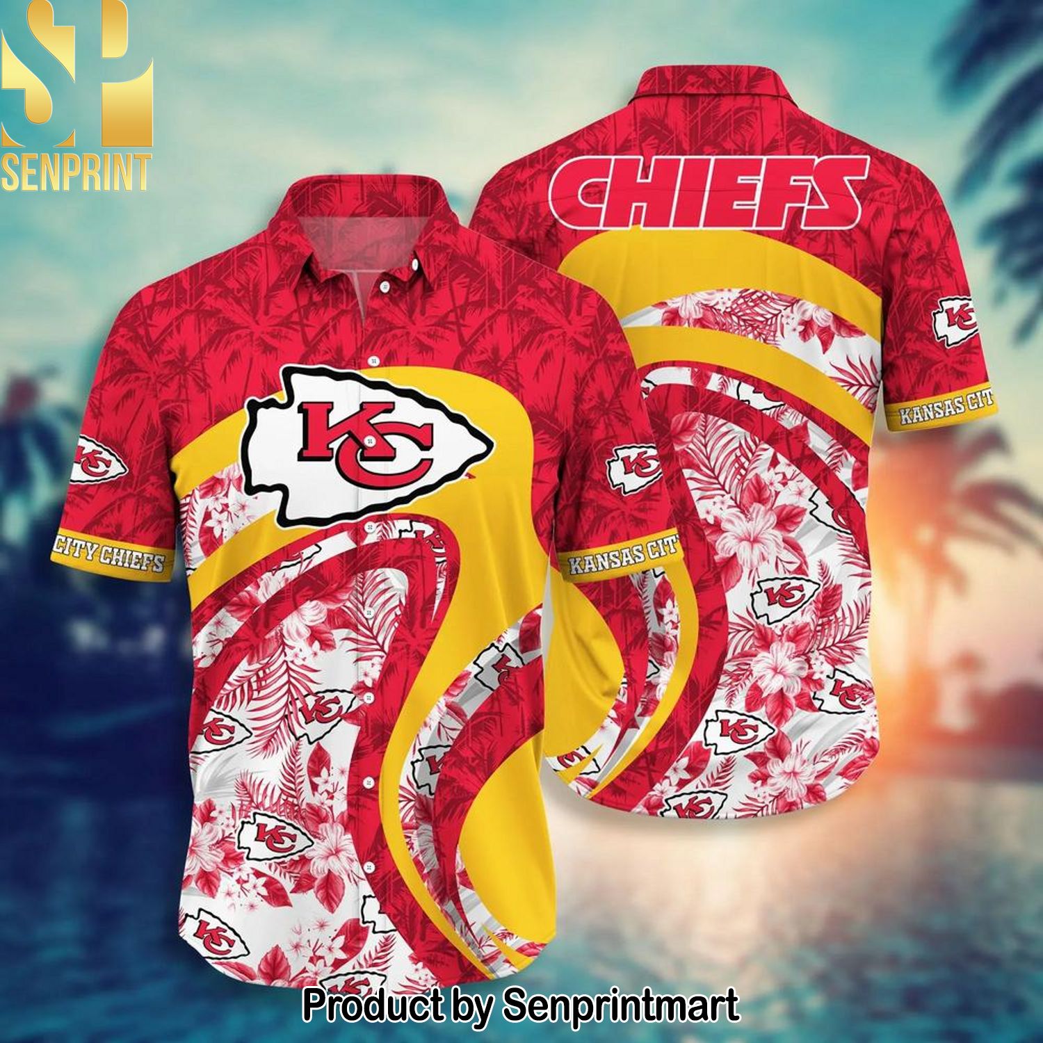 Kansas City Chiefs National Football League For Sport Fan All Over Print Hawaiian Shirt