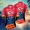 Kansas City Chiefs National Football League Polynesian Tattoo Full Printed Hawaiian Shirt