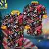 Kansas City Chiefs NFL Flower Summer Football New Type Hawaiian Print Aloha Button Down Short Sleeve Shirt