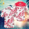 Kansas City Chiefs Summer Unisex Full Printing Hawaiian Print Aloha Button Down Short Sleeve Shirt