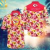 Kansas City Chiefs Woman Aloha Trending. 3D Hawaiian Print Aloha Button Down Short Sleeve Shirt