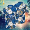 Kansas City Royals MLB Flower Custom Summer Football Street Style Hawaiian Print Aloha Button Down Short Sleeve Shirt