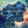 Kansas City Royals MLB Flower Summer Football Hot Fashion 3D Hawaiian Print Aloha Button Down Short Sleeve Shirt