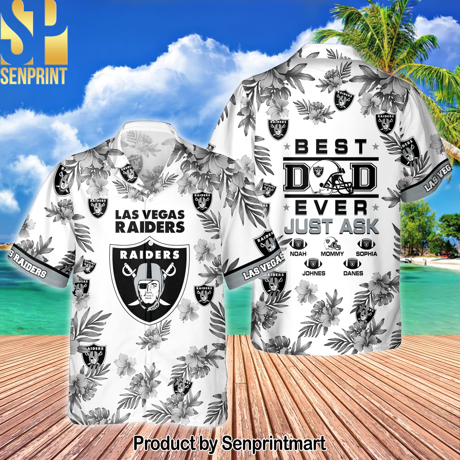 Las Vegas Raiders National Football League For Fan All Over Print Hawaiian Shirt