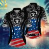 Las Vegas Raiders National Football League Porclay For Fan Full Printing Hawaiian Shirt