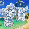 Lions NFL Flower Skull Hypebeast Fashion Hawaiian Print Aloha Button Down Short Sleeve Shirt