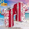 Liverpool Football Club Hot Version All Over Printed Hawaiian Print Aloha Button Down Short Sleeve Shirt