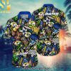 Los Angeles Chargers National Football League Summer 4th Of July USA Flag For Fans All Over Printed Hawaiian Shirt