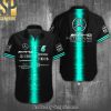 Mercedes AMG Petronas F Full Print Hawaiian Print Aloha Button Down Short Sleeve Shirt