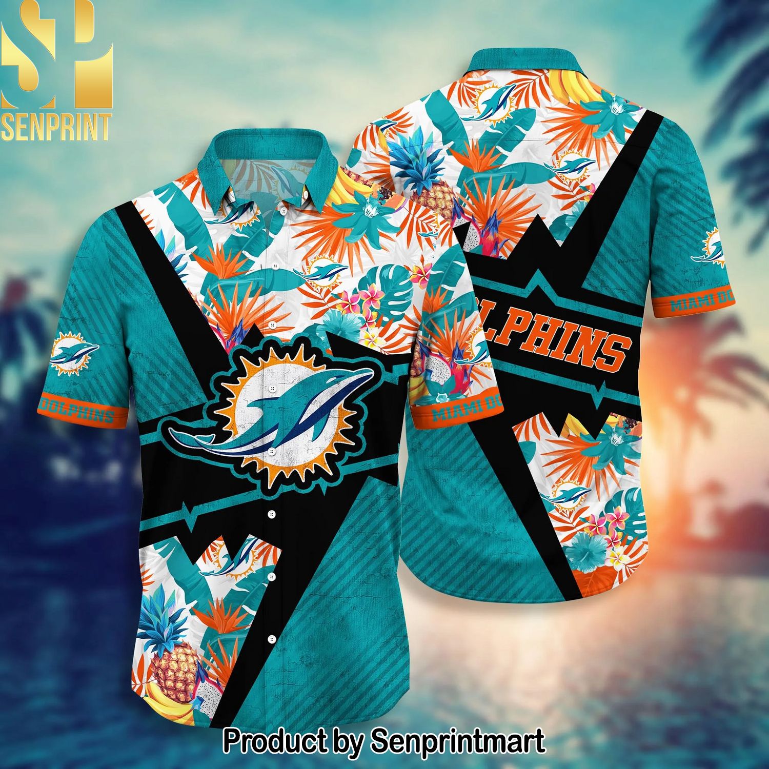 Miami Dolphins National Football League For Fans 3D Hawaiian Shirt