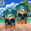 Miami Dolphins Pattern For Sport Fans All Over Print Hawaiian Shirt