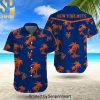 MLB Minnesota Twins Unisex Full Print Hawaiian Print Aloha Button Down Short Sleeve Shirt