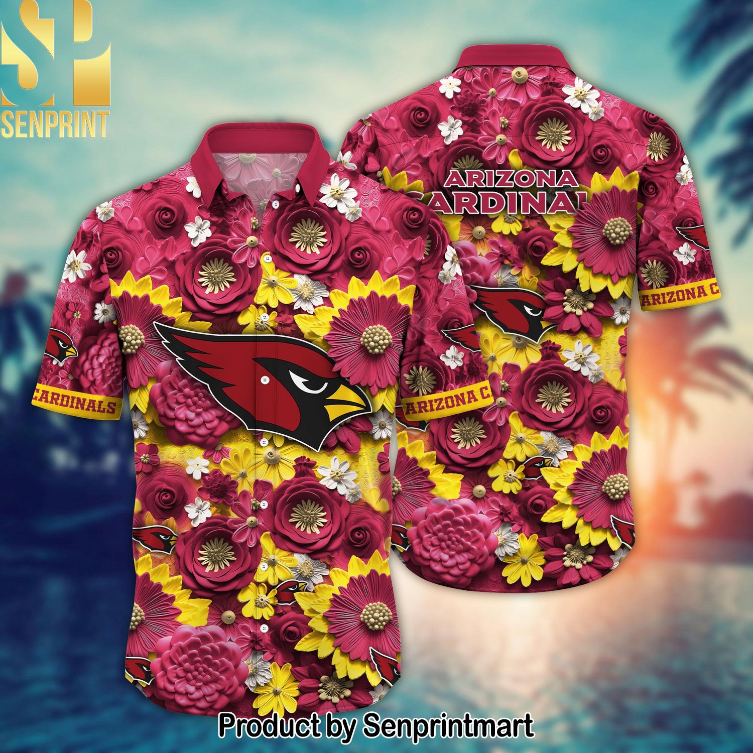National Football League Arizona Cardinals For Fans Full Printed Hawaiian Shirt