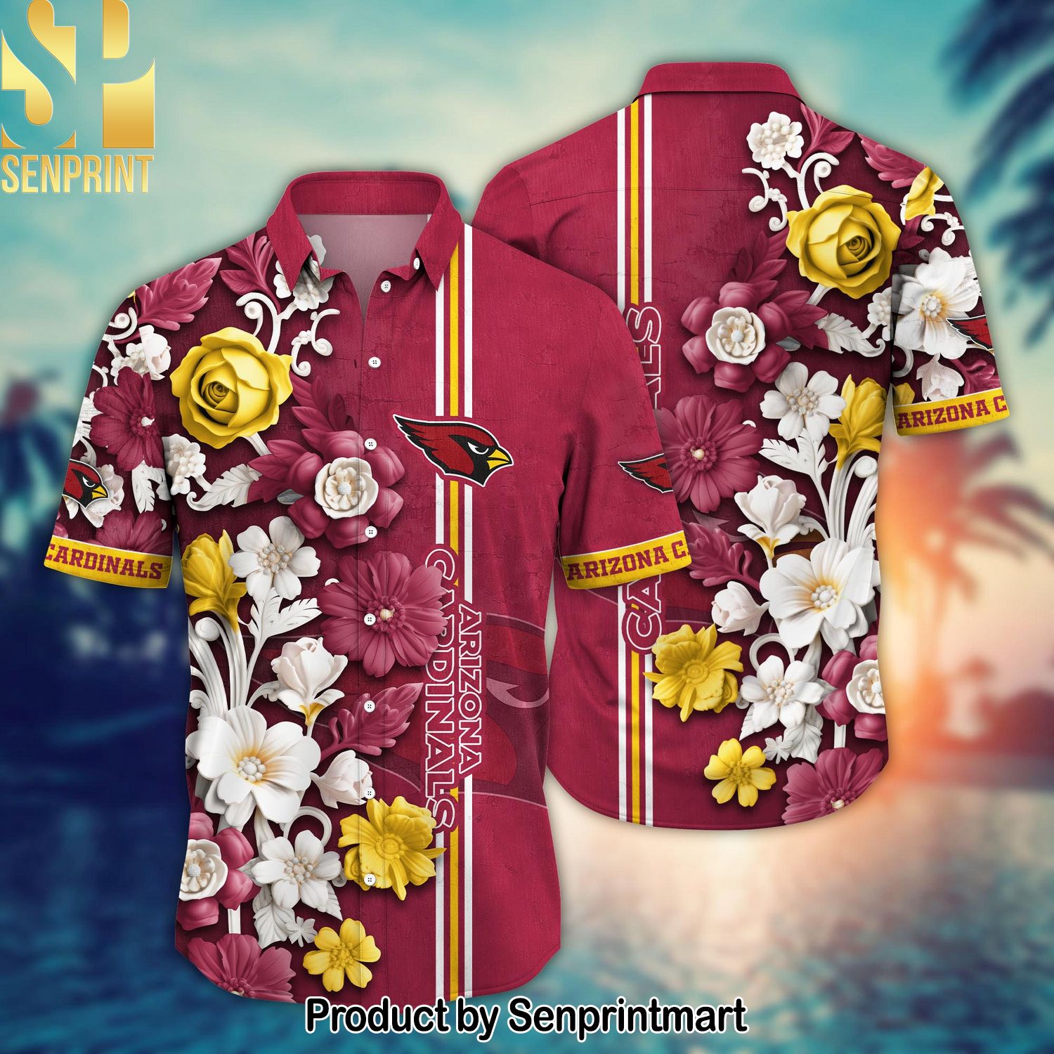 National Football League Arizona Cardinals For Sport Fans All Over Print Hawaiian Shirt