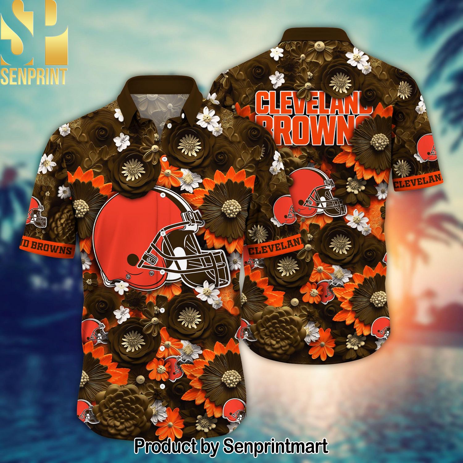 National Football League Cleveland Browns For Sport Fan All Over Print Hawaiian Shirt – CU11