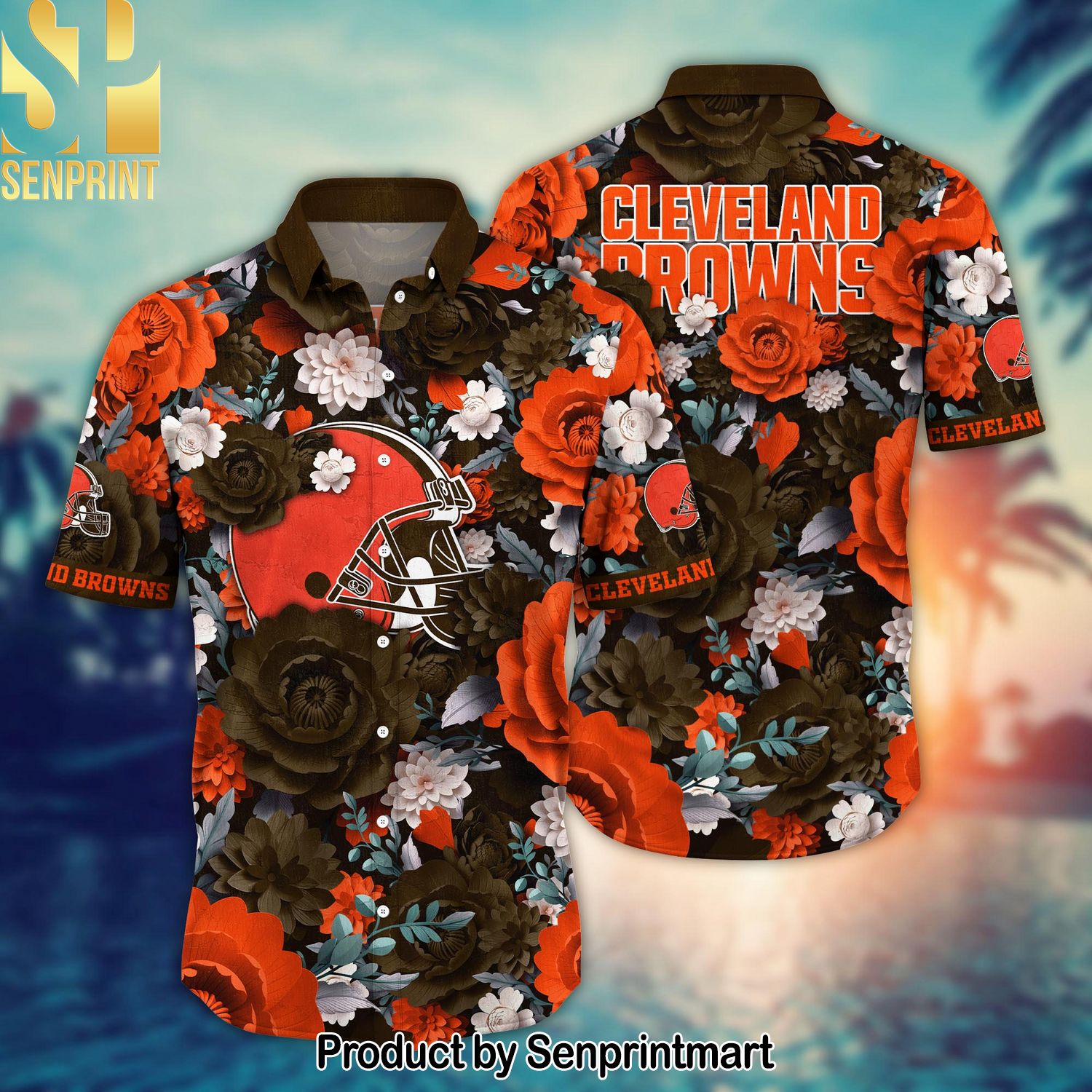 National Football League Cleveland Browns For Sport Fan All Over Print Hawaiian Shirt