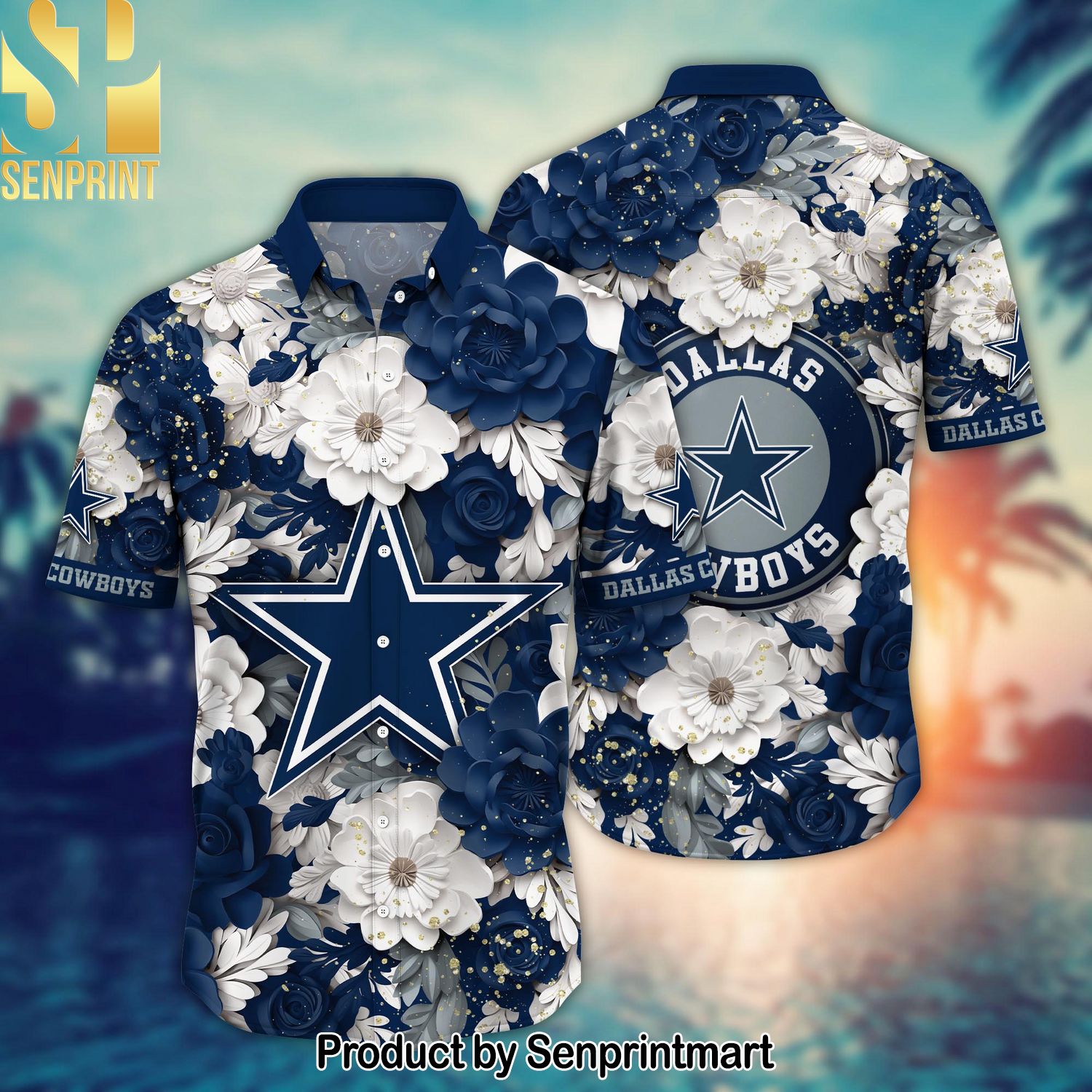 National Football League Dallas Cowboys For Fans All Over Print Hawaiian Shirt