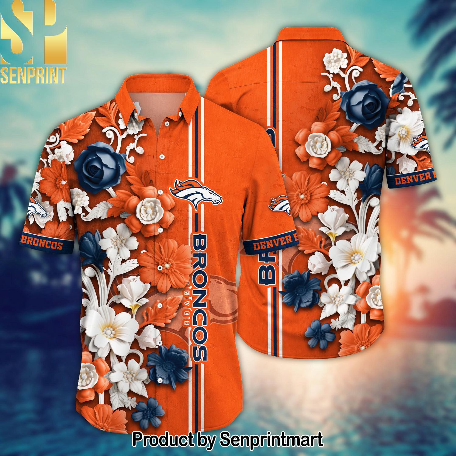 National Football League Denver Broncos For Fans 3D Hawaiian Shirt