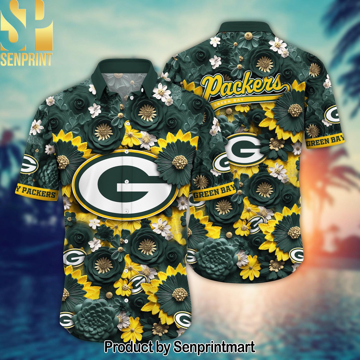 National Football League Green Bay Packers For Sport Fan 3D Hawaiian Shirt