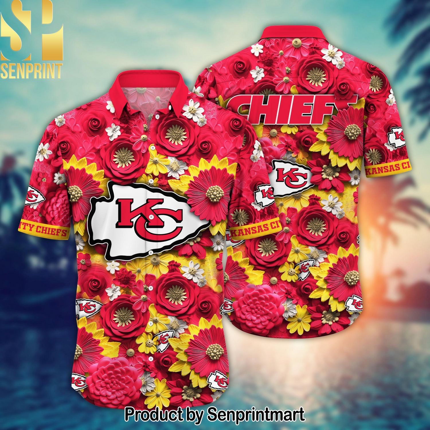 National Football League Kansas City Chiefs For Fan All Over Print Hawaiian Shirt