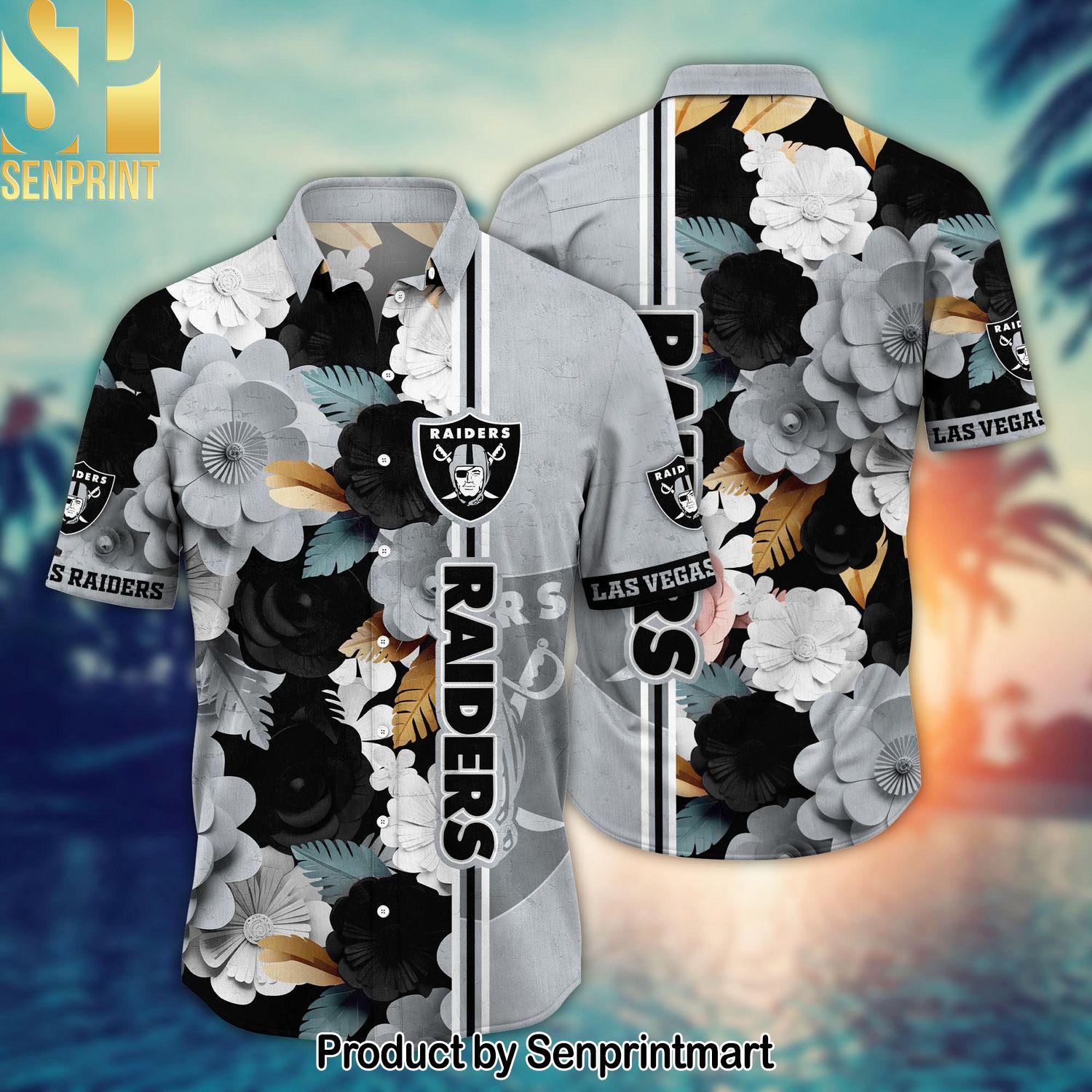 National Football League Las Vegas Raiders For Sport Fan 3D Hawaiian Shirt