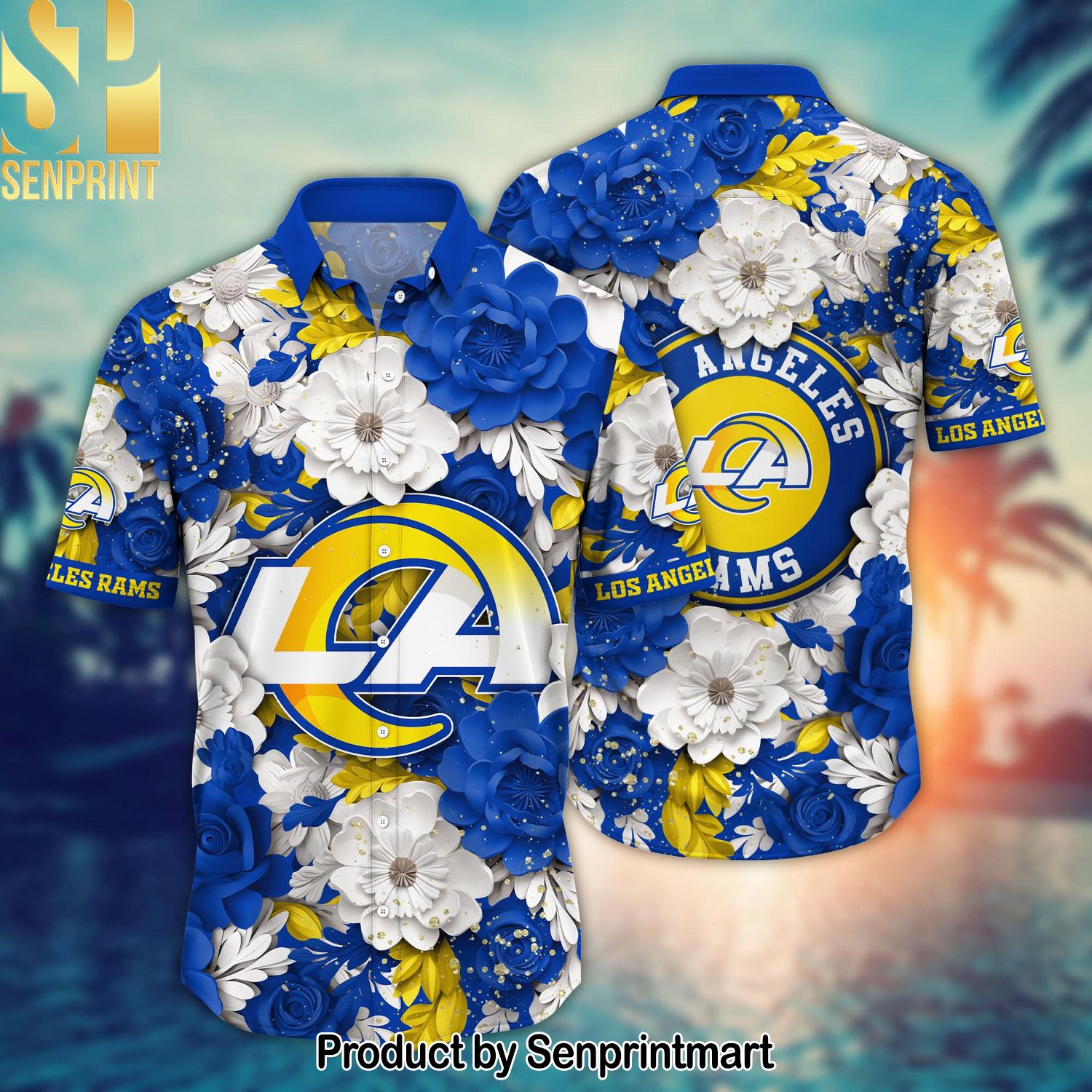 National Football League Los Angeles Rams For Sport Fans All Over Printed Hawaiian Shirt