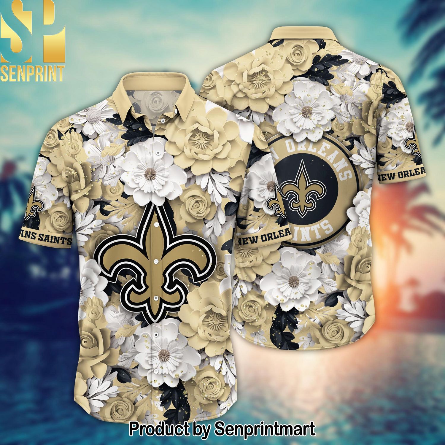 National Football League New Orleans Saints Full Printed Hawaiian Shirt