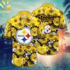 National Football League Pittsburgh Steelers Skull Ready To Fight Custom Name For Fans Full Printing Hawaiian Shirt