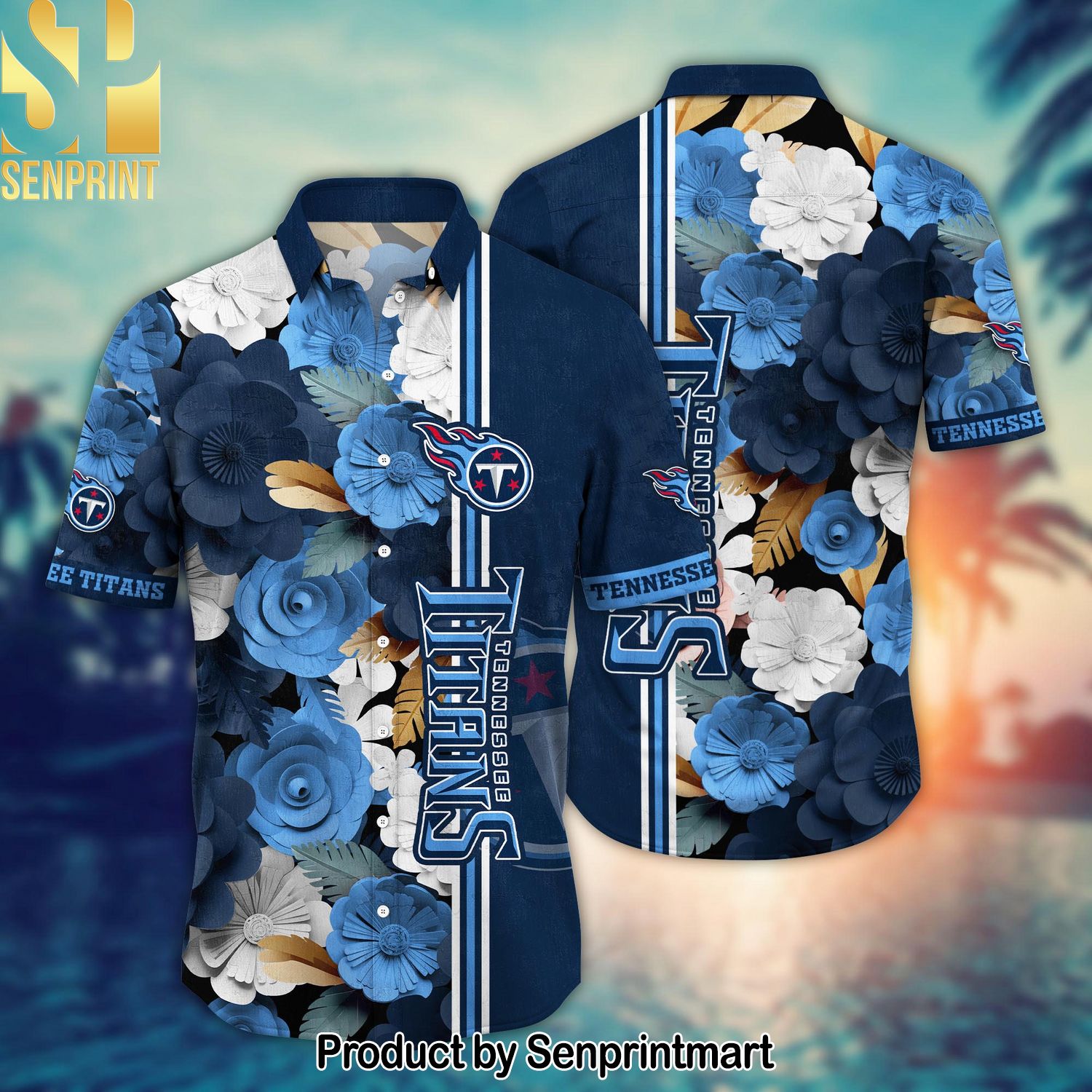 National Football League Tennessee Titans For Sport Fans 3D Hawaiian Shirt