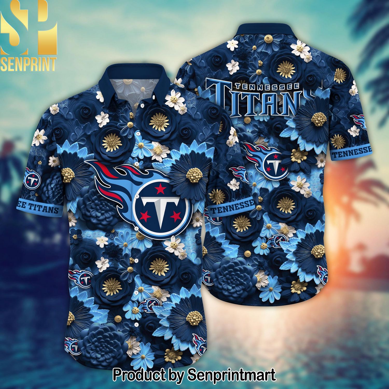 National Football League Tennessee Titans For Sport Fans All Over Printed Hawaiian Shirt