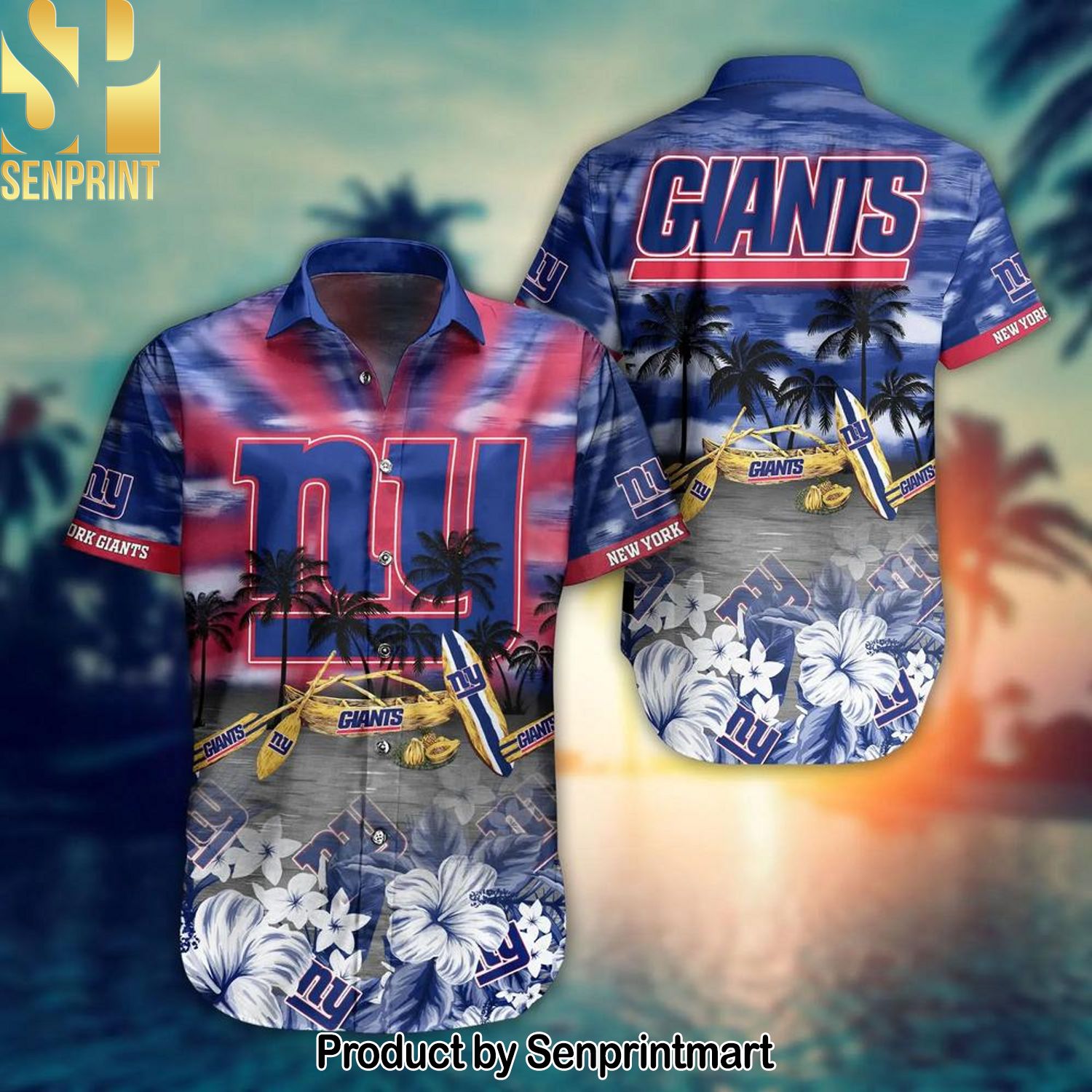 New York Giants National Football League For Sport Fans All Over Print Hawaiian Shirt