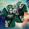 New York Jets National Football League Summer 4th Of July USA Flag For Sport Fan 3D Hawaiian Shirt