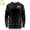 New Zealand Long Sleeve Rugby Champions Black Best Outfit Hawaiian Print Aloha Button Down Short Sleeve Shirt