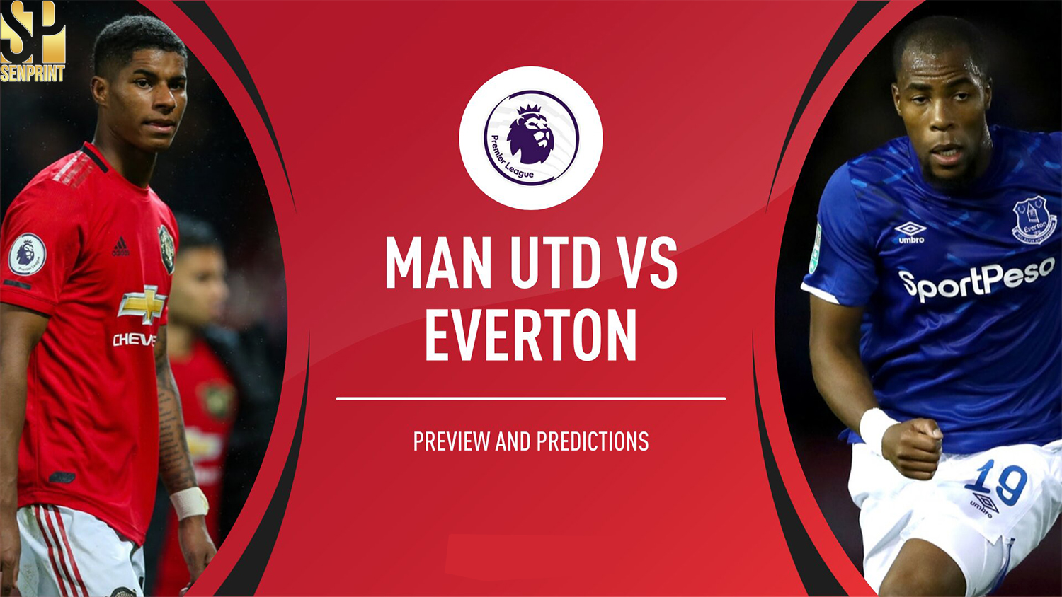 Red Titans Clash Manchester United vs Everton at Old Trafford